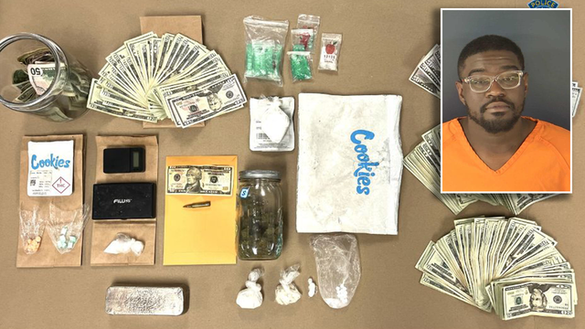 Sarasota man arrested after police seize fentanyl, cocaine and over $10,000: SPD