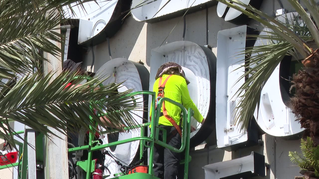 Crews put finishing touches on Tropicana Field ahead of the Rays' home opener