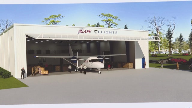 Agape Flights breaks ground on new hangar to help expand its mission reach
