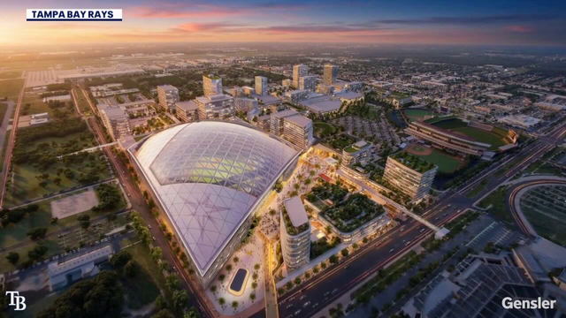 Rays pitch $2.3B stadium plan to Tampa, public bill hits $1B