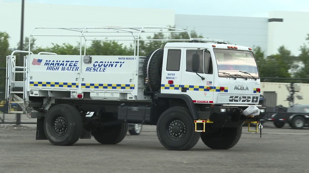 Manatee County launches high-water rescue vehicle, lifeguards trained for flood emergencies