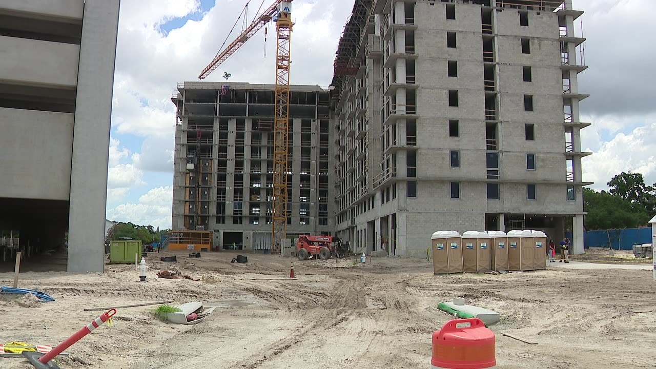 Construction continues on affordable and workforce housing units at Rome Yards