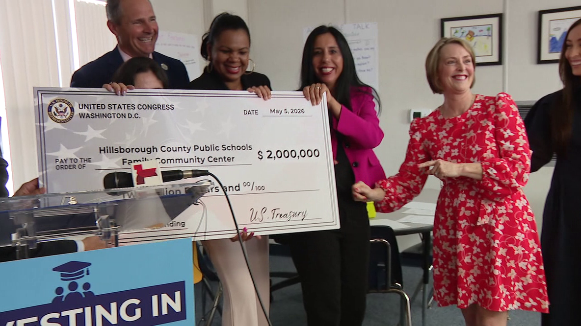 Hillsborough County Schools receives $2M grant to grow Family Community Center resources and tutoring programs