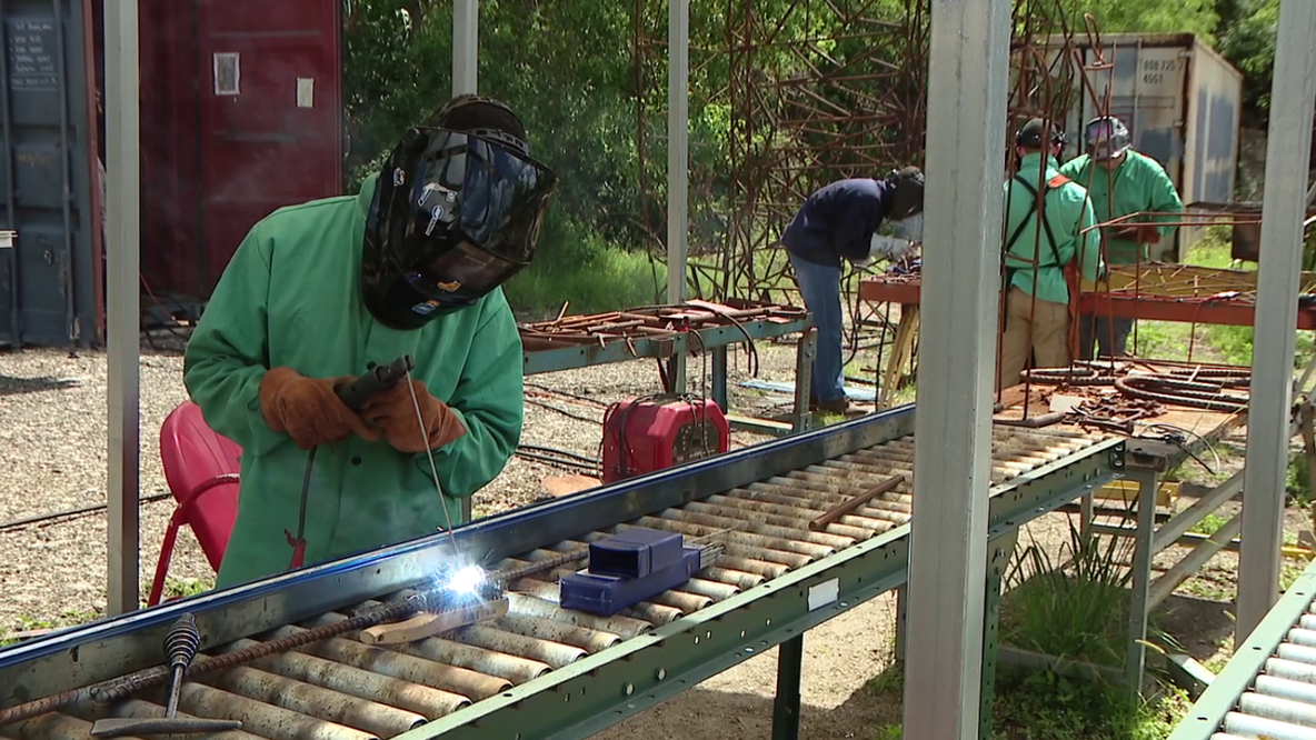 Pepin Academies welding classes help students with learning disabilities find careers