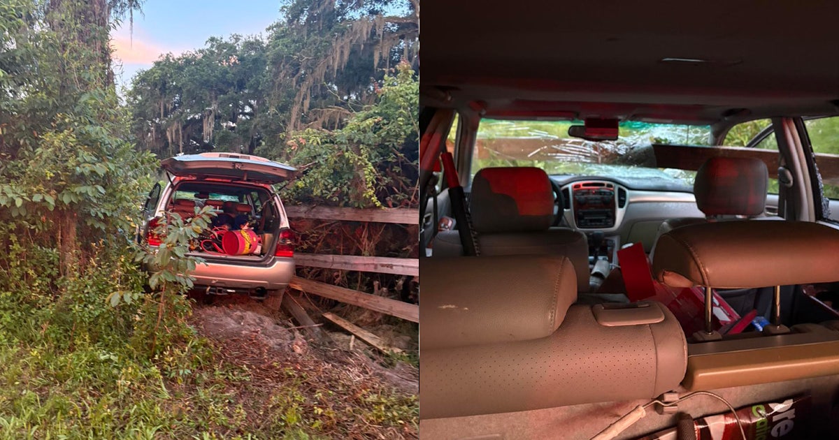 Driver hospitalized after fence post pierces windshield in Brooksville