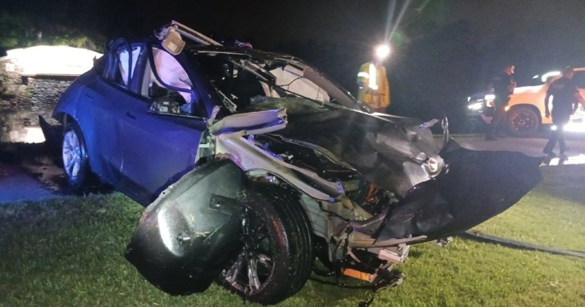 Tesla in autopilot mode sinks in pond after striking electrical box killing Wesley Chapel man: FHP
