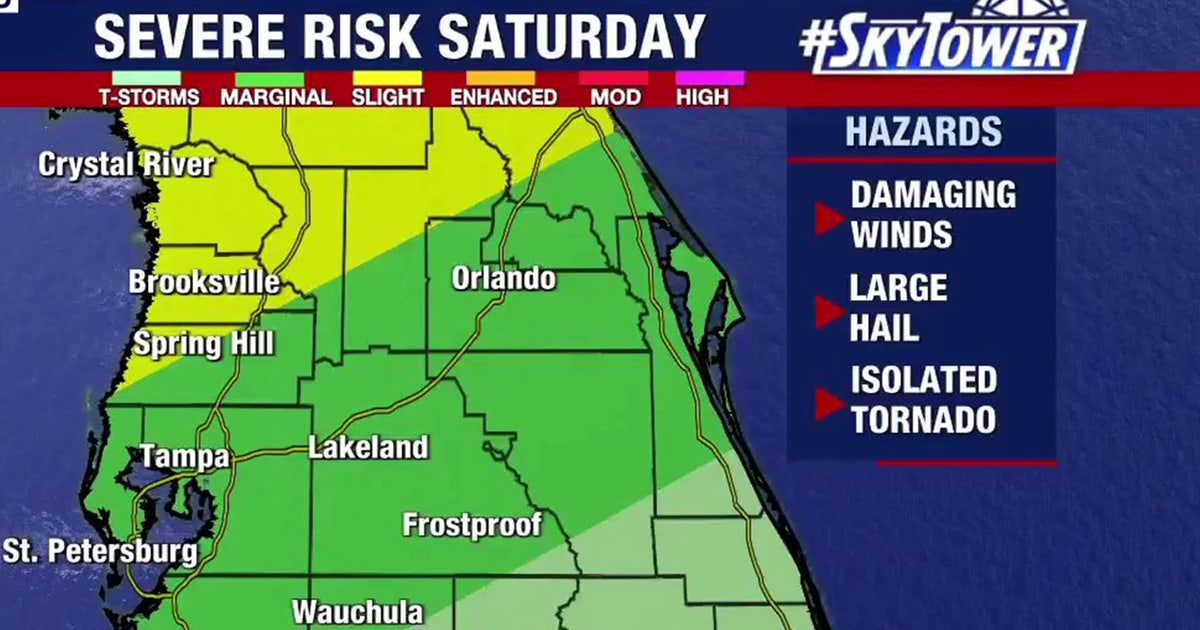 Tornado Watch Blankets Central Florida as Cold Front Brings Severe Weather Threat — image 1