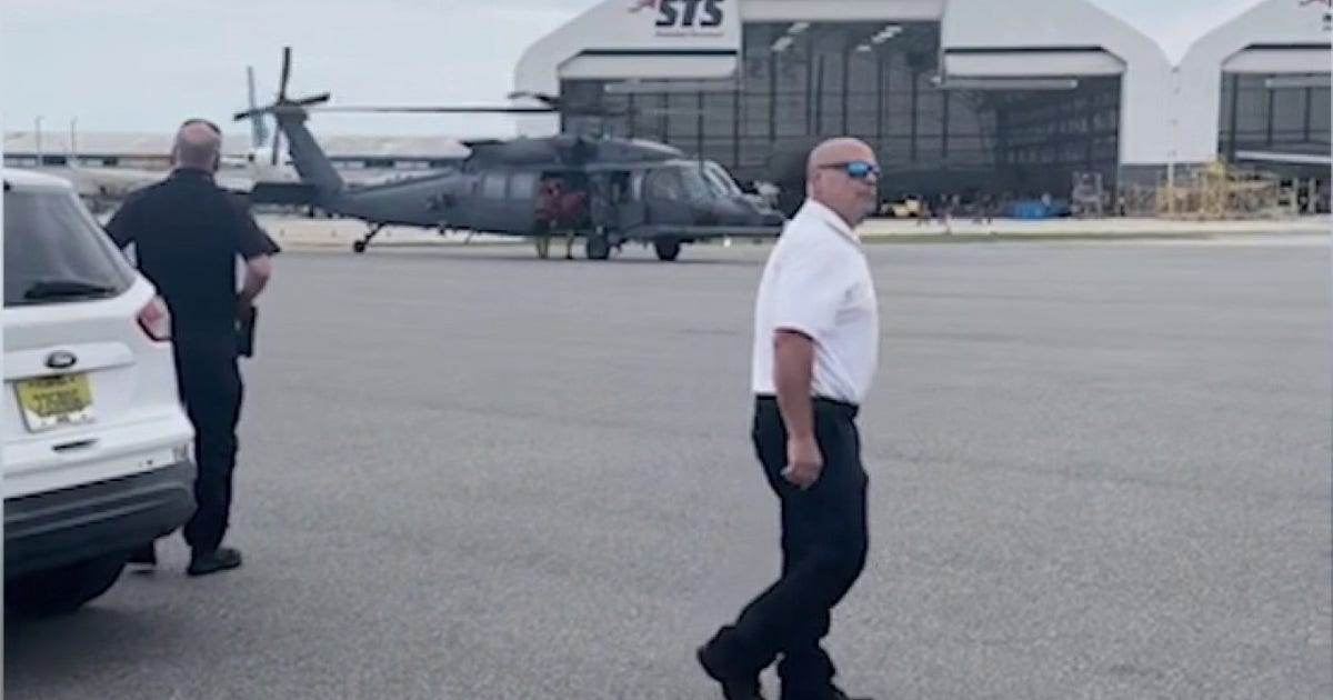U.S. airmen conduct water rescue of 11 people stranded in Florida plane ...