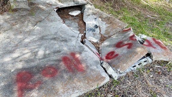 Historic Palmetto cemetery vandalized with graffiti, 17 graves damaged: 'It's evil, it hurts really bad'