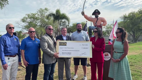 Treasure Island secures $1.6M in federal funds to strengthen wastewater collection system