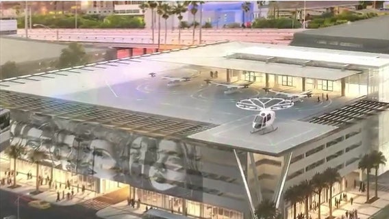 Tampa International Airport unveils air taxi concept for dream project