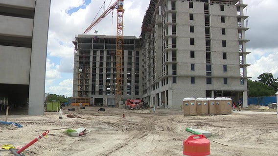 Construction continues on affordable and workforce housing units at Rome Yards