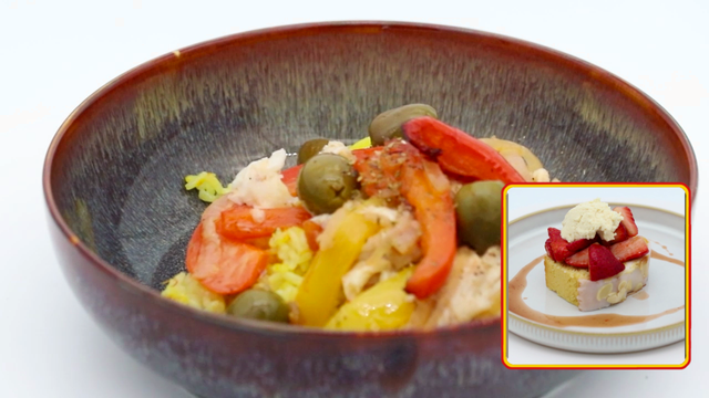 Mediterranean Makeover: Baked Fish & Berries