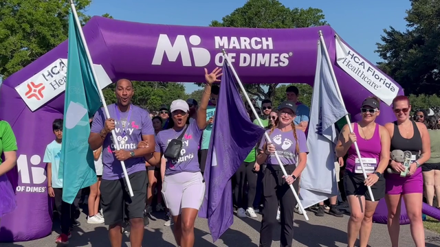 March of Dimes walk brings Tampa Bay families together to raise awareness for premature births