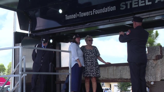 9/11 steel beam returns to Sarasota school where President Bush learned United States was under attack