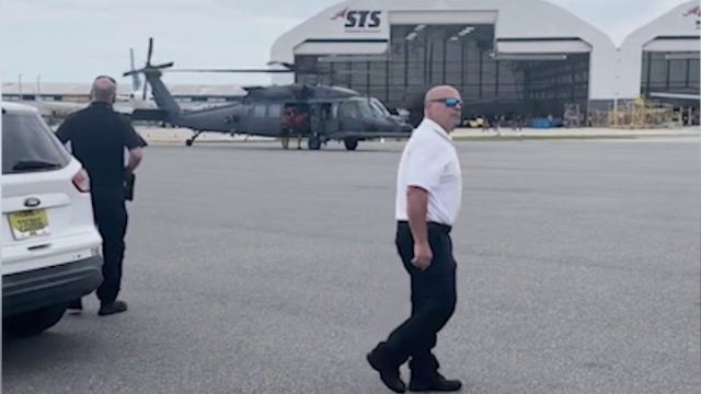 U.S. airmen conduct water rescue of 11 people stranded in Florida plane crash