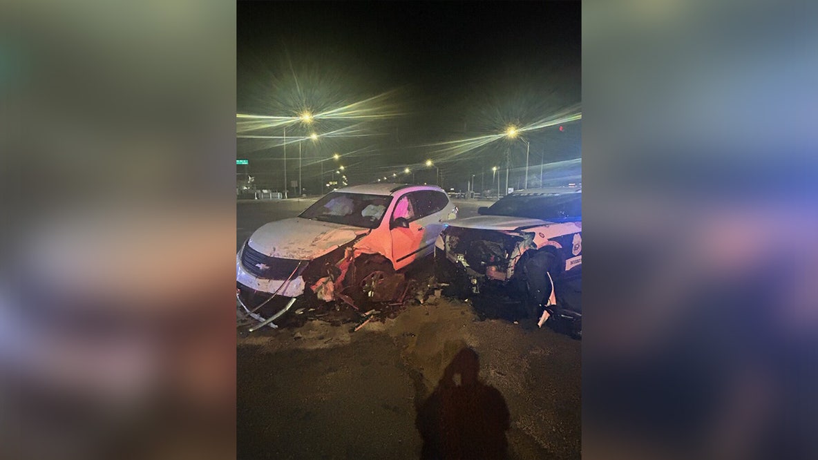 Impaired driver arrested after running red light, slamming into cop car: FHP
