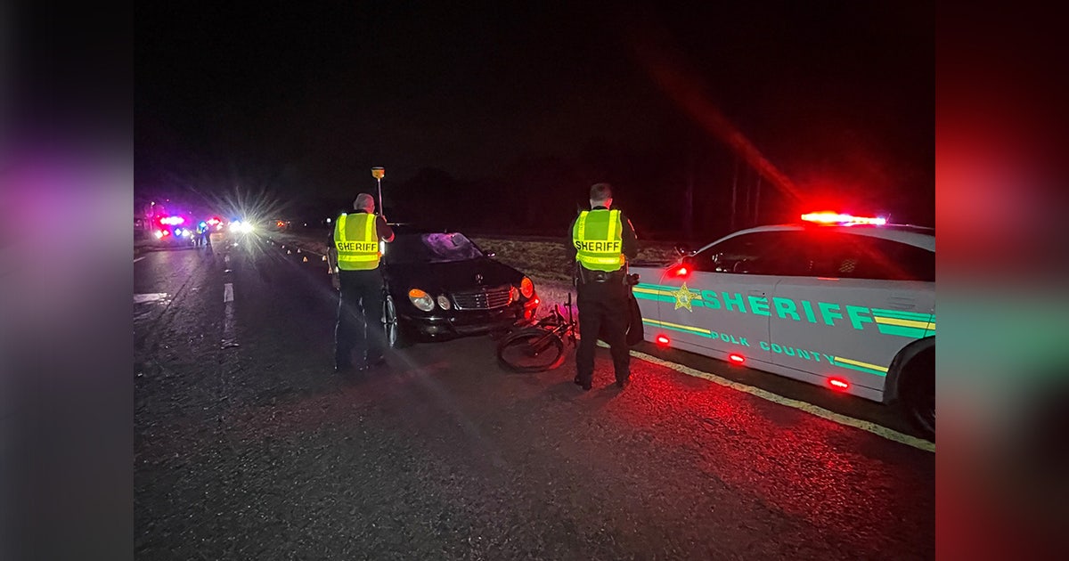 Auburndale crash: Bicyclist killed on US-92