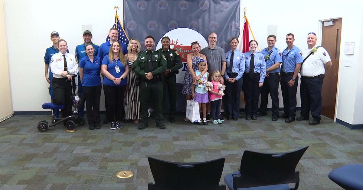 Manatee County mother calls daughter's pool rescue a miracle as family reunites with first responders