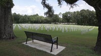 Florida National Cemetery volunteers highlight the cost of freedom ahead of America's 250th anniversary
