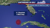 Cuba earthquake: 6.1 magnitude quake triggers tremors across Florida