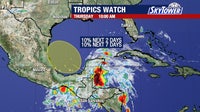 National Hurricane Center tracks tropical wave entering Bay of Campeche