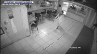 Motorcycle helmet-clad woman leaves trail of destruction at Sarasota shops: 'Clearly she needs help'