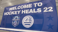 22 hours on the ice: annual 'Hockey Heals 22' event skates to prevent veteran suicide
