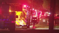 Firefighters battle massive industrial warehouse fire in Pinellas Park