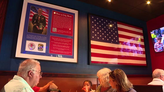 Permanent memorial at Lakeland sports bar preserves fallen hero Maj. Cody Khork's legacy of service