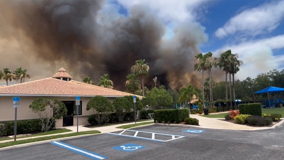 Sarasota County brush fire contained after homes evacuated in Stoneybrook at Venice neighborhood: SCFD