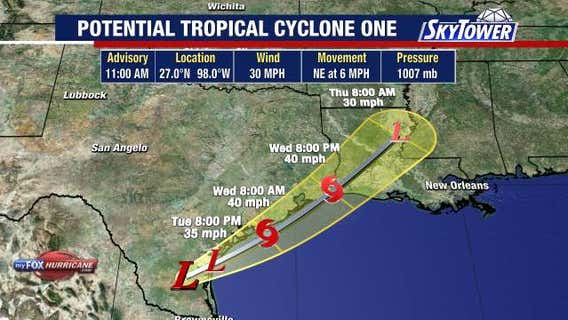 Potential Tropical Cyclone One could become first named storm of 2026 hurricane season
