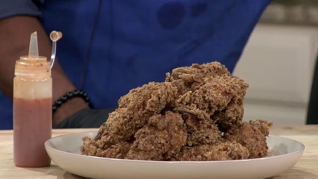 Recipe: Double-fried crispy wings
