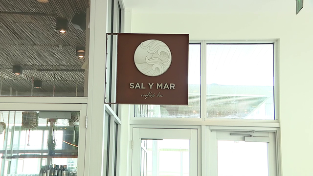 Rooftop restaurant offers modern menu along with breathtaking views of downtown