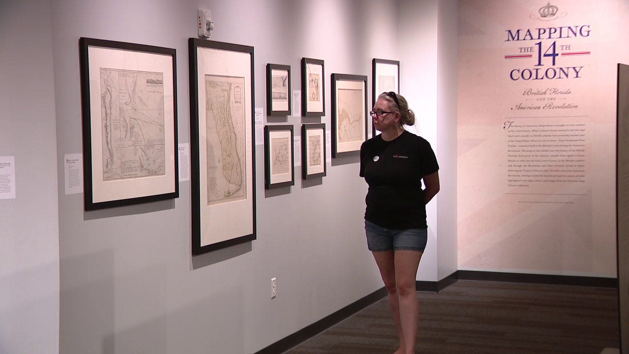 Tampa historical exhibit explores Florida's role as 14th colony for holiday weekend