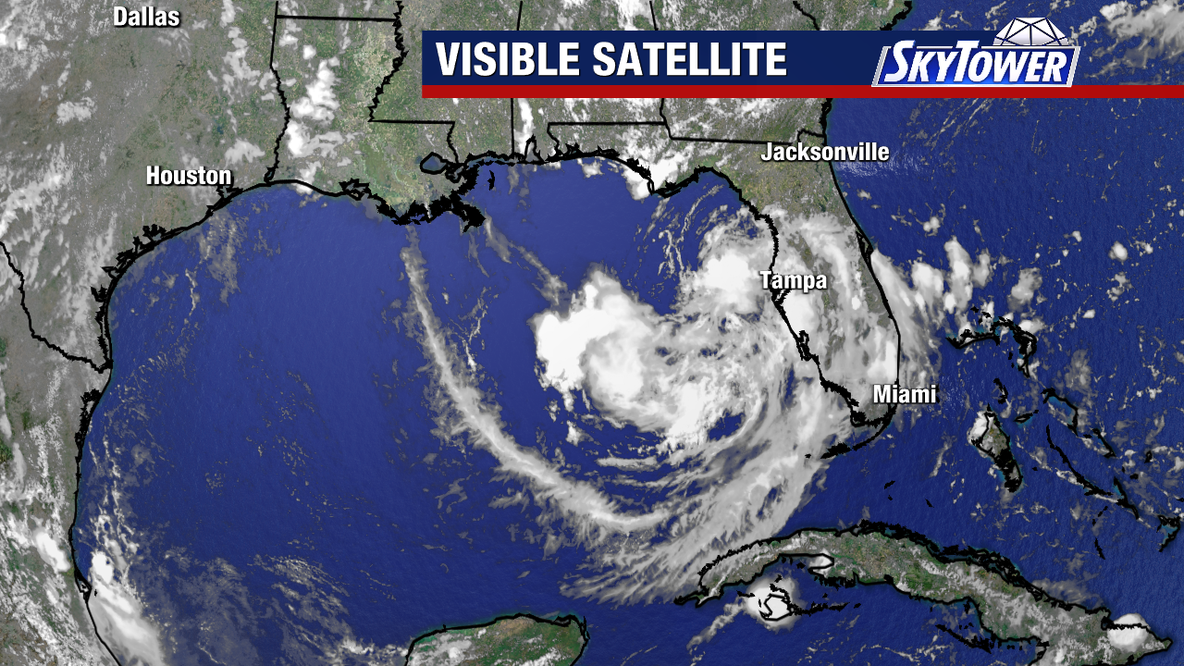 Development chances increase for tropical disturbance in Gulf