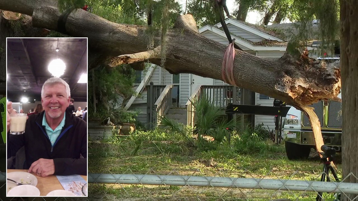 Pasco County community rallies behind family after falling tree kills man