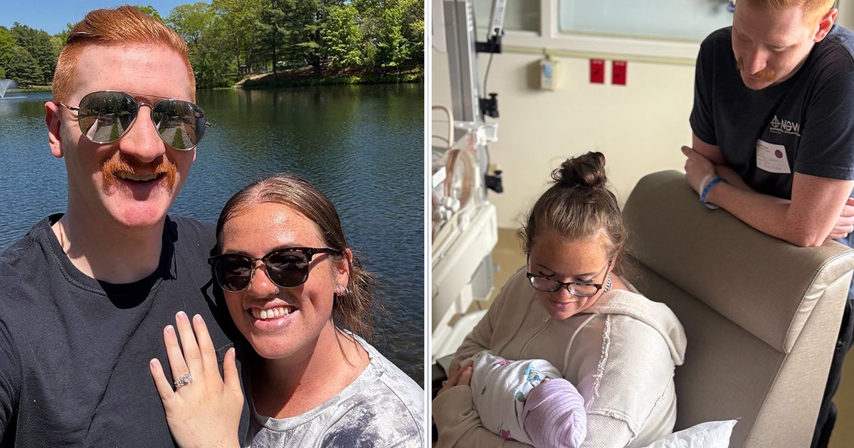 Unexpected baby born at Brandon hospital shifts vacation plans for Rhode Island couple