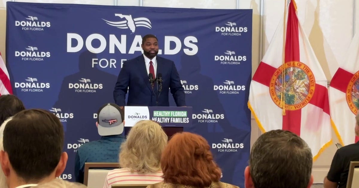 Governor candidate Byron Donalds policy announcement