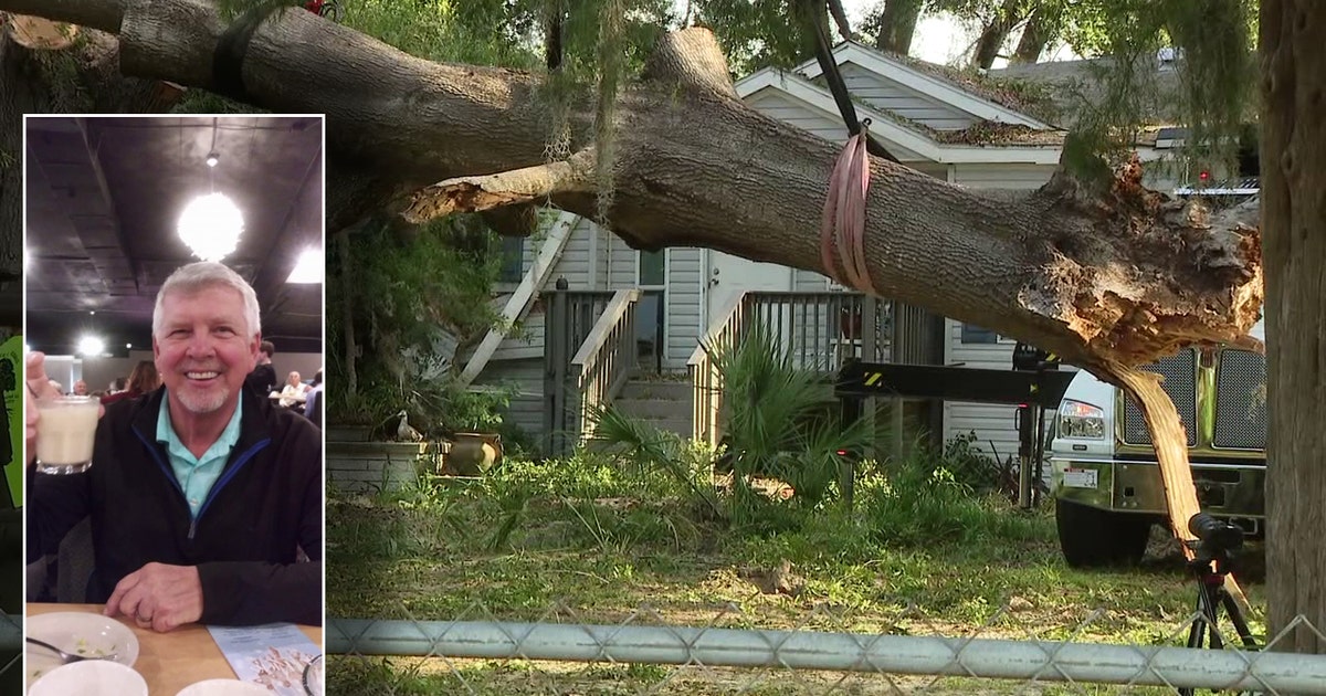 Pasco County community rallies behind family after falling tree kills man