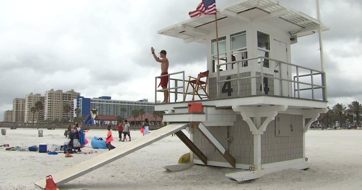 Clearwater Beach rescues surge as rip current risk remains high: What swimmers need to know