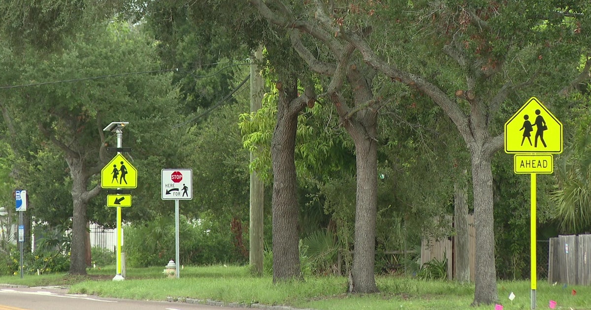 St. Petersburg crosswalk upgrades: City improves school zone safety
