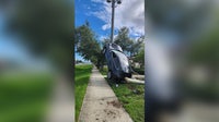 Driver loses control of car, strikes utility pole: FHP