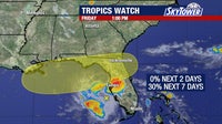Will Florida see its next named storm this weekend?