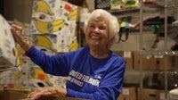 90-year-old credits volunteering for keeping her healthy, fit: 'The heart feels good'