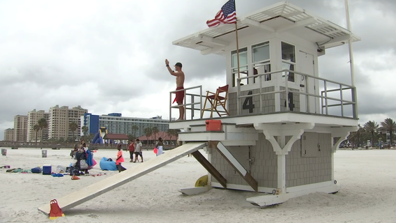 Clearwater Beach rescues surge as rip current risk remains high: What swimmers need to know