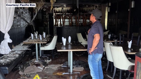 Pacific Rim restaurant owner vows to rebuild after blaze