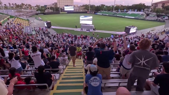 Tampa Bay Rowdies stadium packed for World Cup watch party