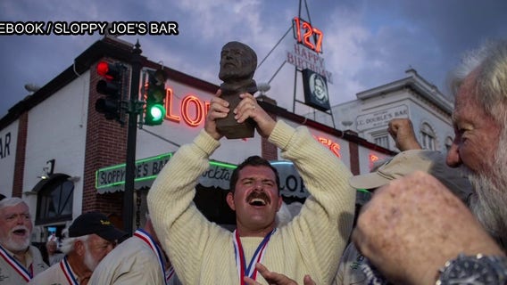 Tampa man wins Hemingway look-alike contest in Key West