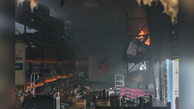 Polk County firefighters battle fire at Battery USA in Lakeland: PCFR